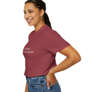 professional korean skincare specialist t-shirt