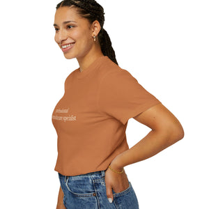 professional korean skincare specialist t-shirt