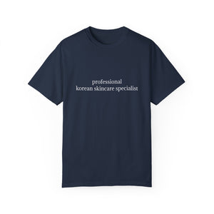 professional korean skincare specialist t-shirt