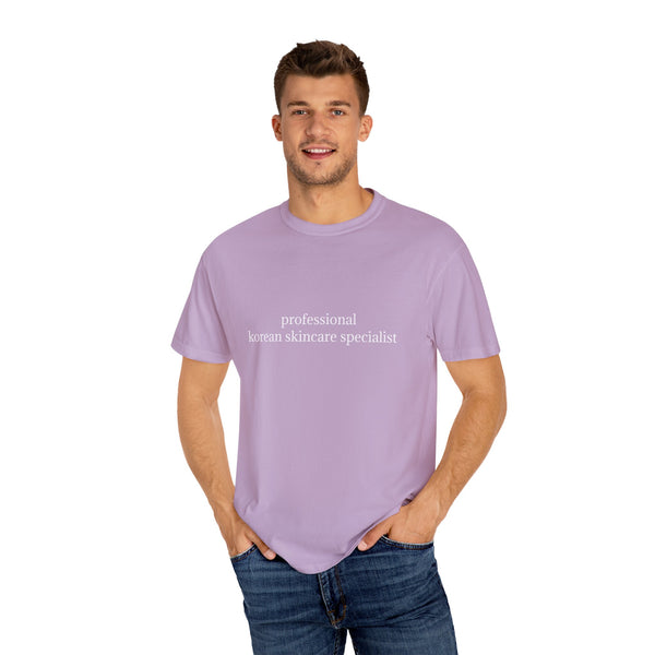 professional korean skincare specialist t-shirt